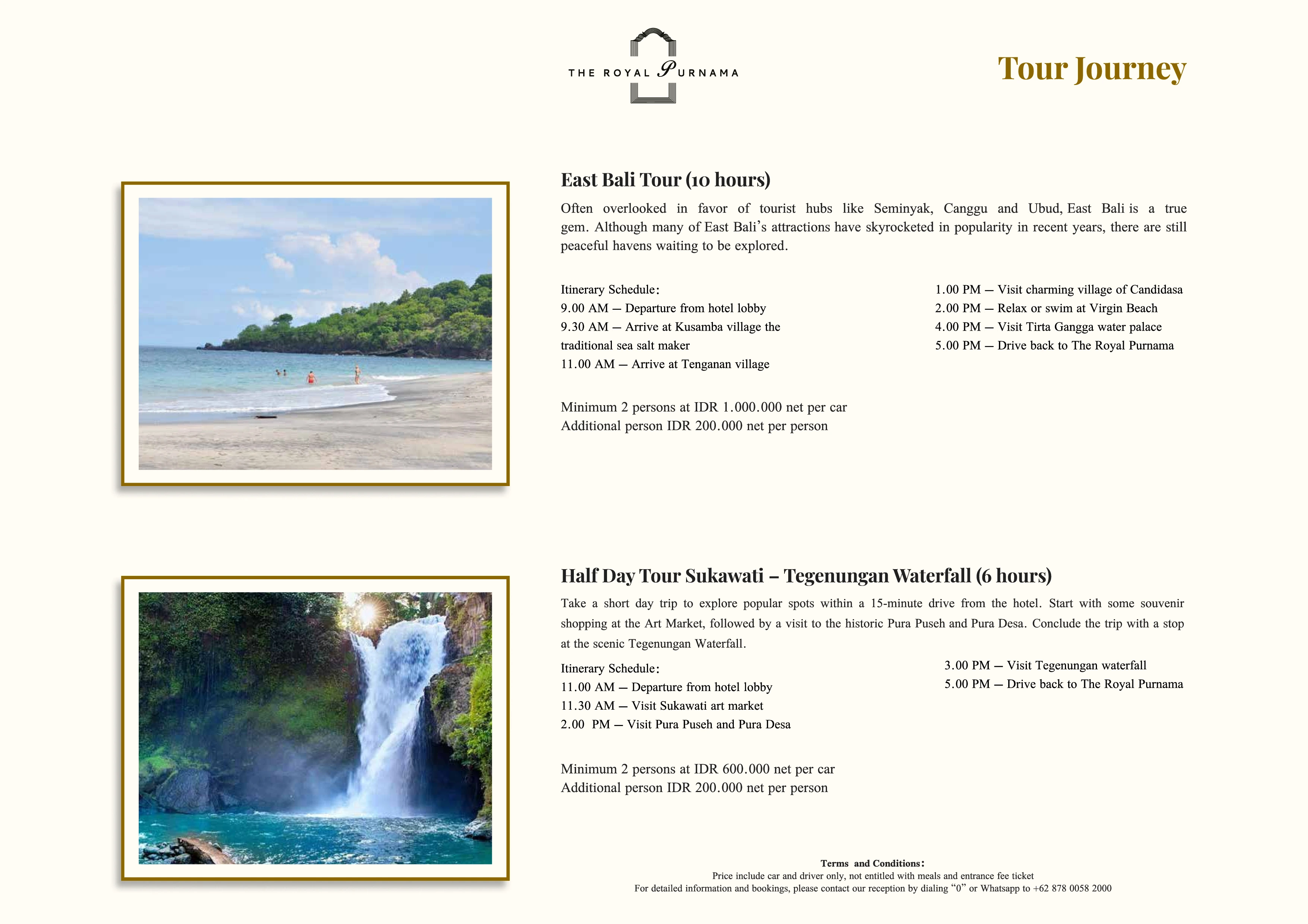Bespoke experiences at The Royal Purnama - page 07
