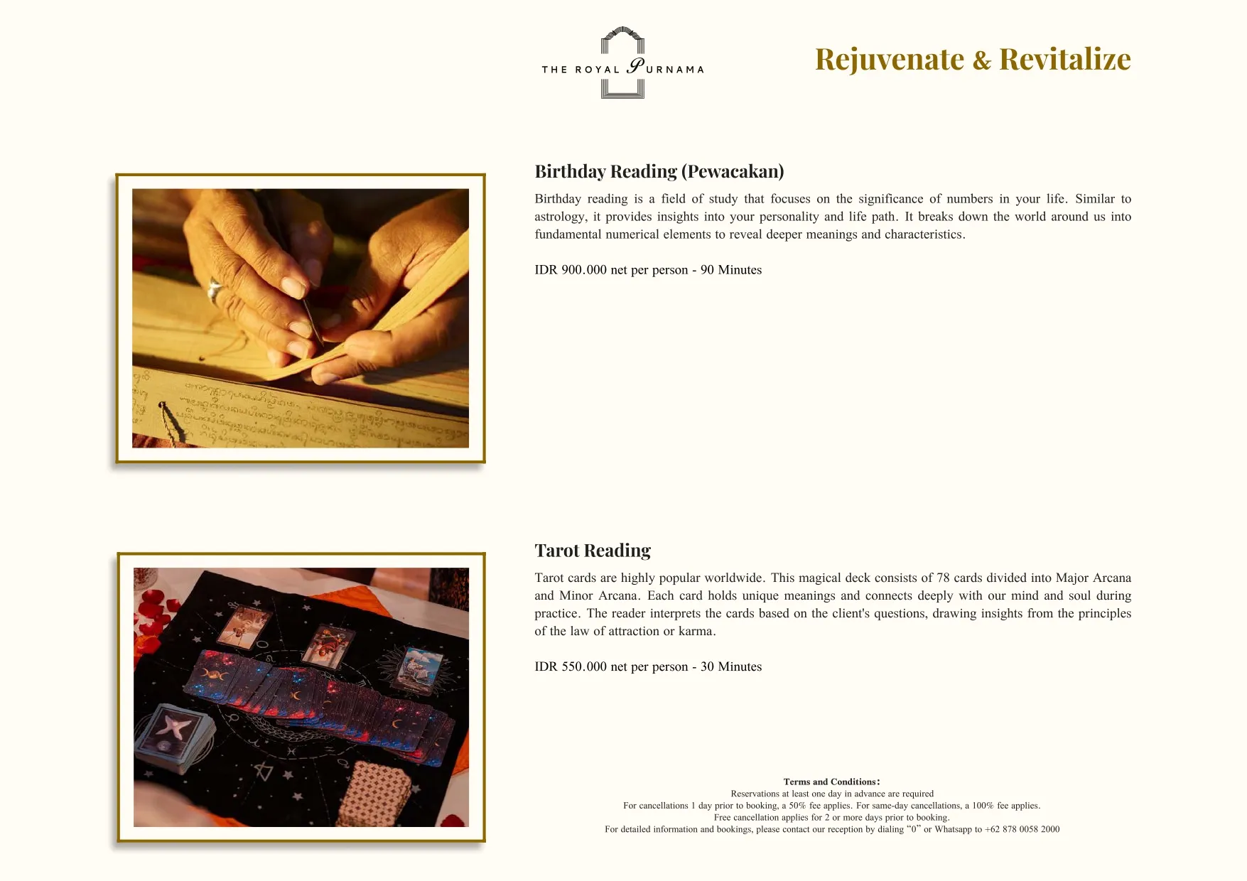 Bespoke experiences at The Royal Purnama - page 07