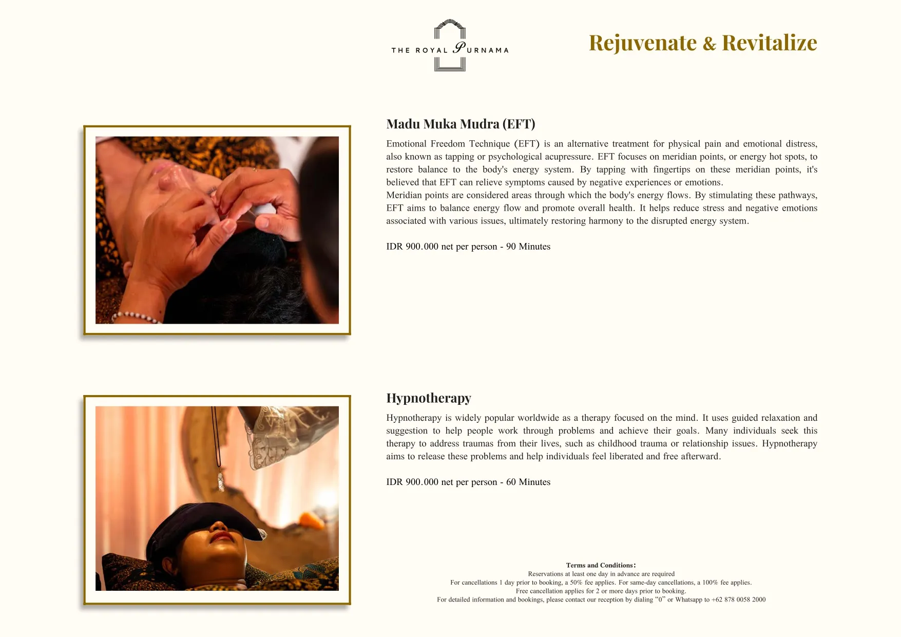 Bespoke experiences at The Royal Purnama - page 08