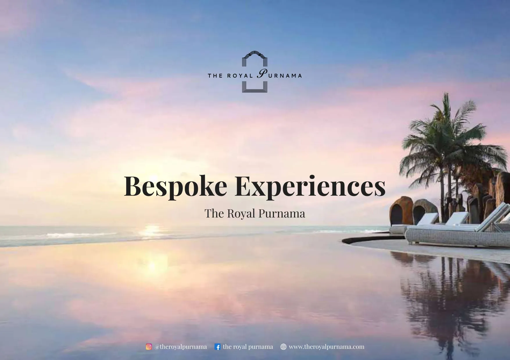 Bespoke experiences at The Royal Purnama - page 01