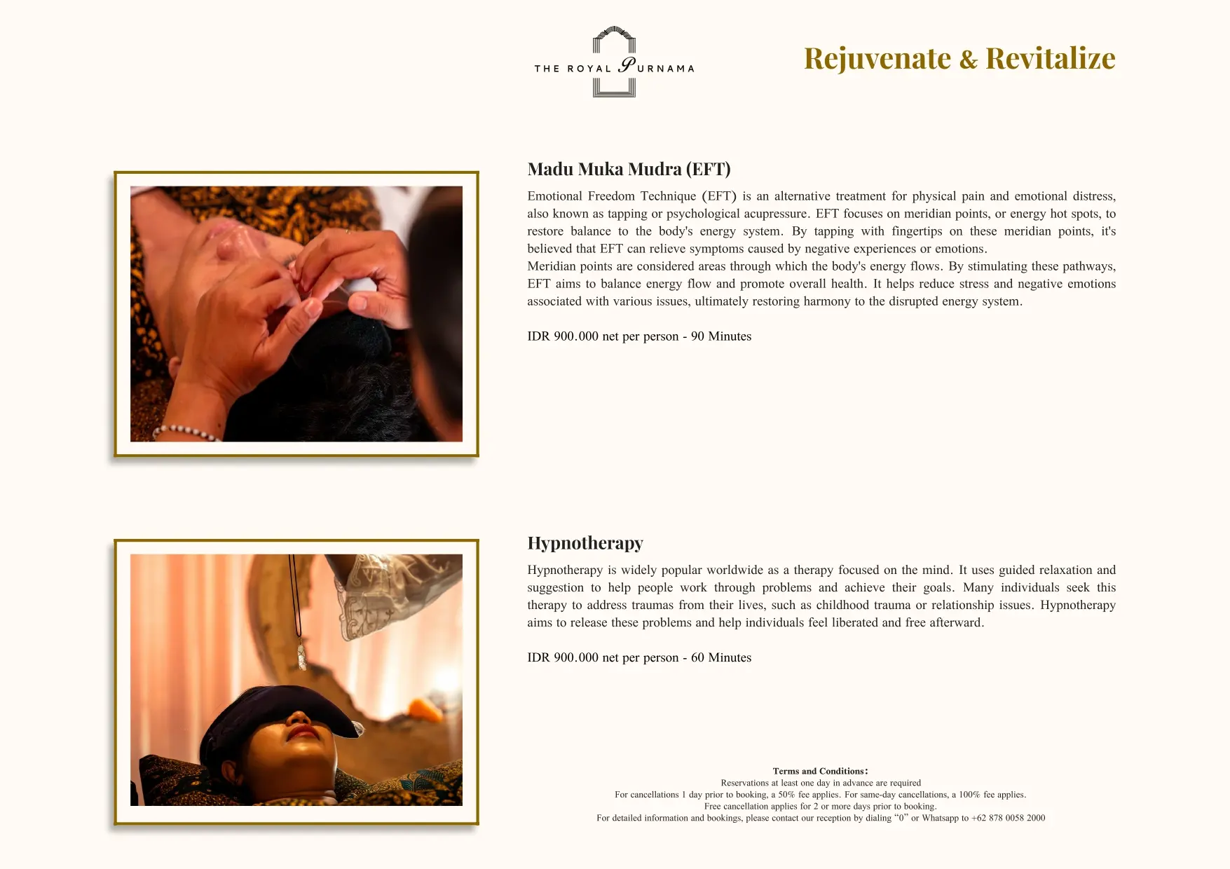 Bespoke experiences at The Royal Purnama - page 11