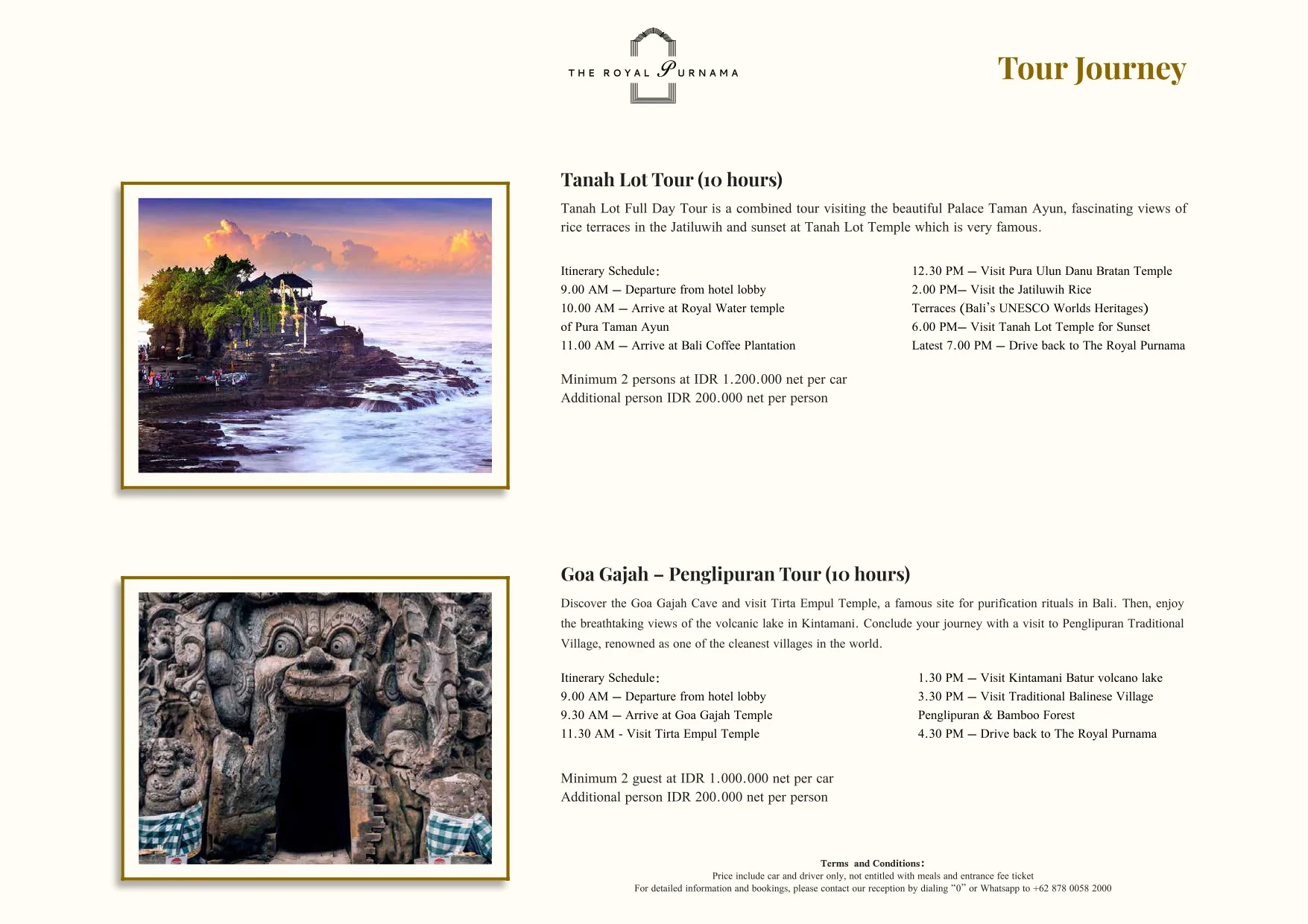 Bespoke experiences at The Royal Purnama - page 06